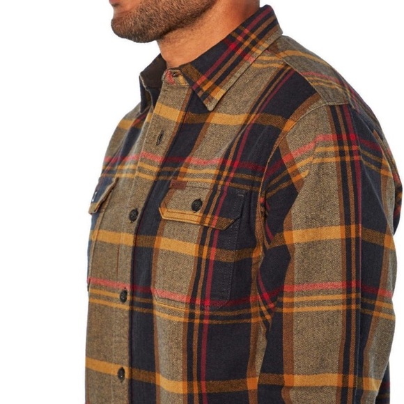 Orvis Mens Plaid Button-Up flannel Shirt - Picture 3 of 8